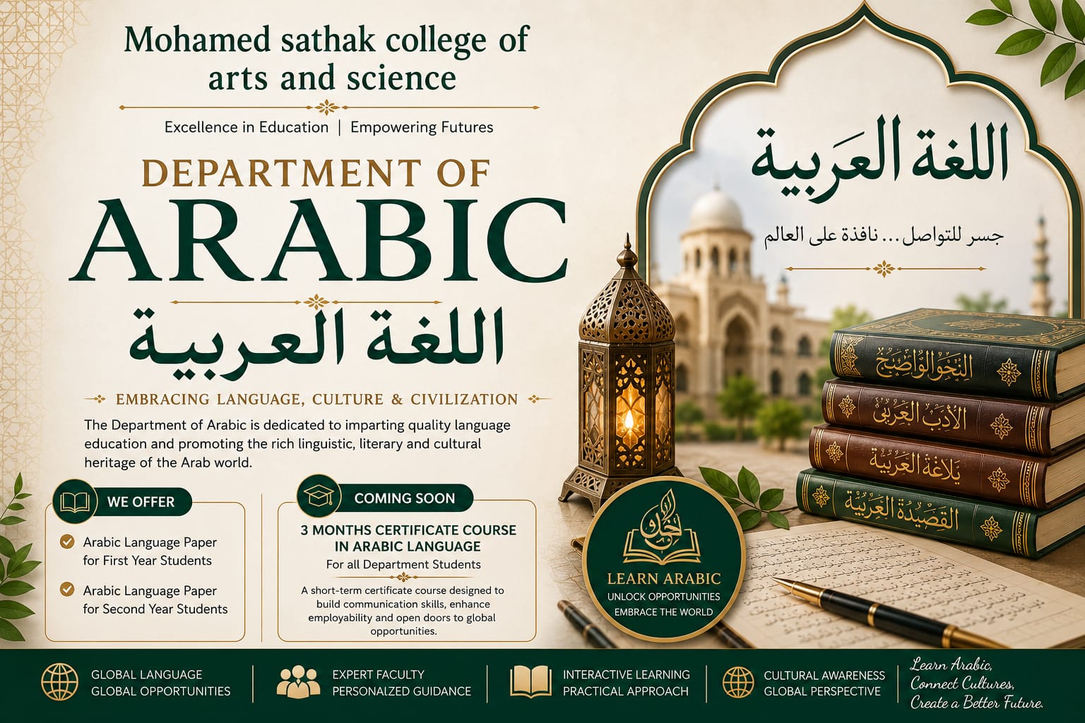 Department of Arabic Overview